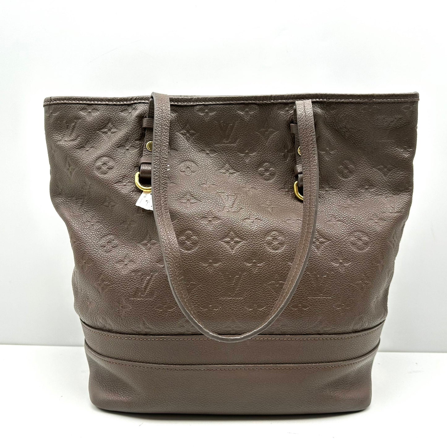 【Welcome Deal】Louis Vuitton/ LV Monogram Empreinte Citadine Brown Shoulder Bag