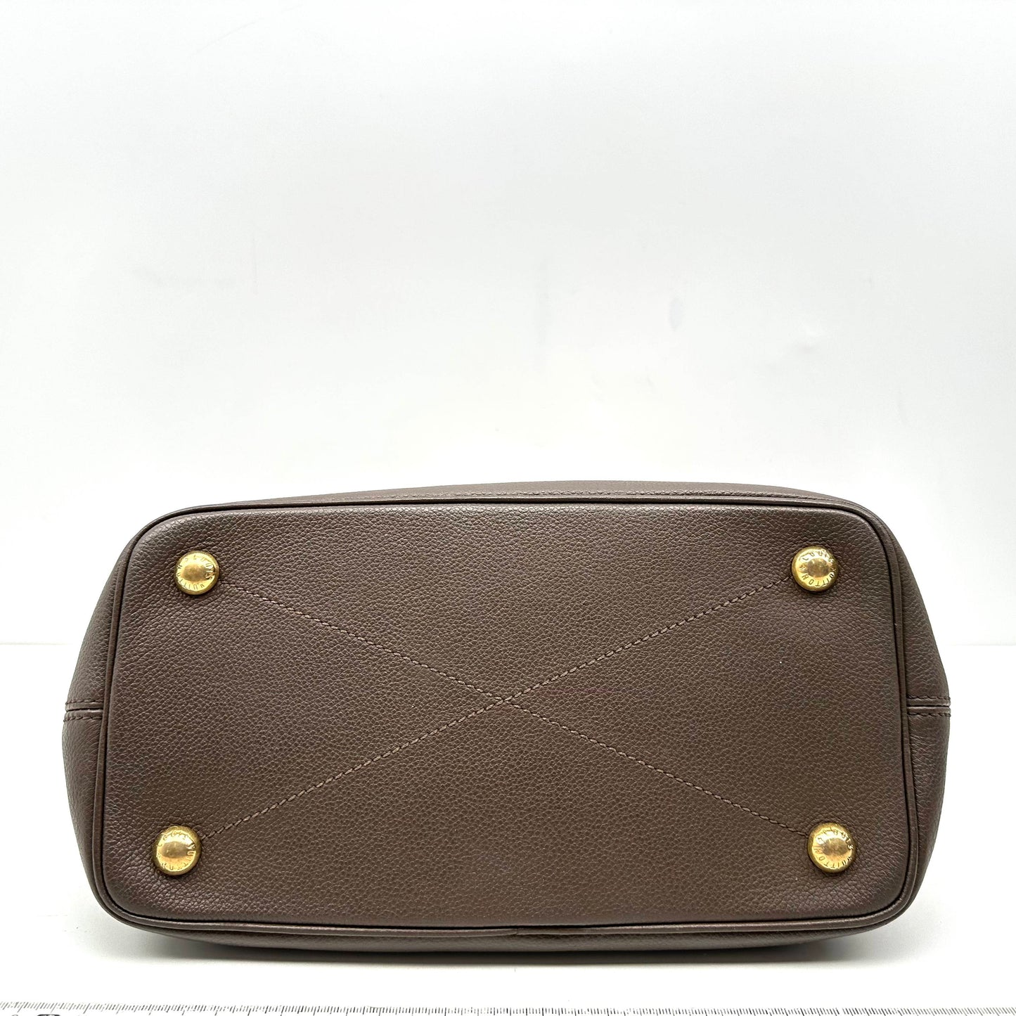 【Welcome Deal】Louis Vuitton/ LV Monogram Empreinte Citadine Brown Shoulder Bag