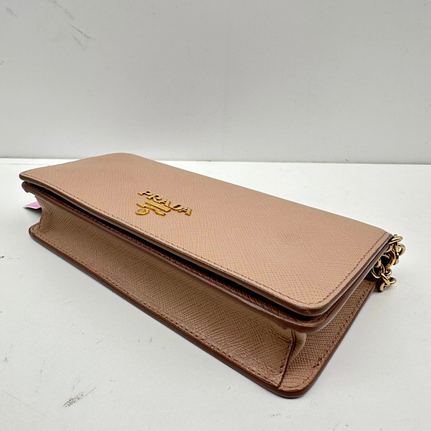 【Welcome Deal】Prada Saffiano Brown WOC